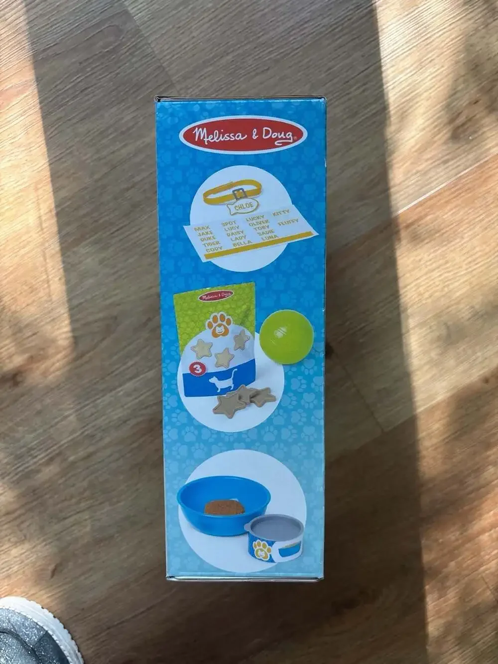 Melissa & Doug Kitten Pet Treats Play Set with Plush Cat - 12 Pieces